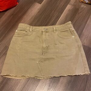 Top shop mini skirt